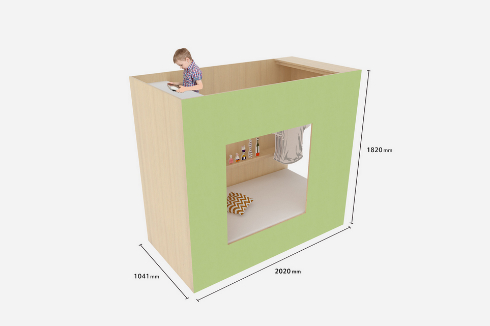 1.5畳のこども小屋