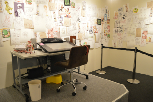 蒼樹先生の仕事部屋