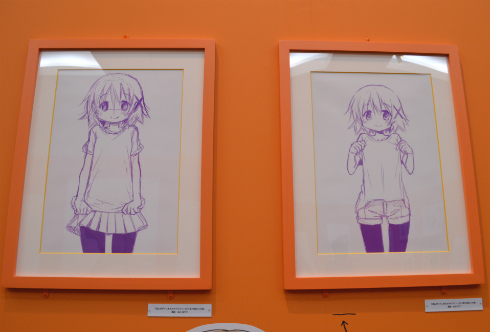 ゆののイラスト比較