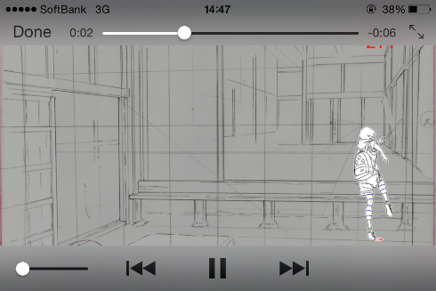 「アニメミライ プラス」線撮