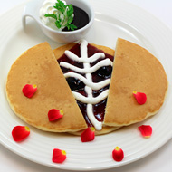 切開パンケーキ