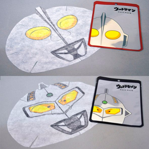ウルトラマンフェイスパック