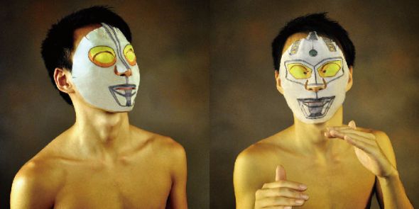 ウルトラマンフェイスパック