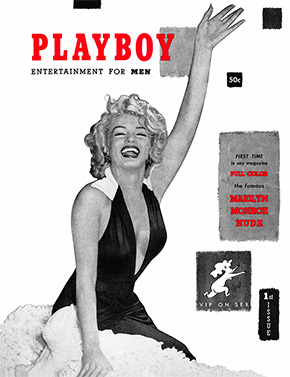 PLAYBOY創刊号の表紙を飾ったのはマリリン・モンローでした