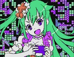 味のあるデジタルイラストのにじみ
