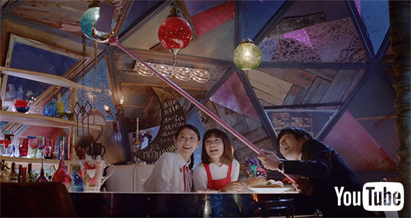 自撮り棒になっちゃった