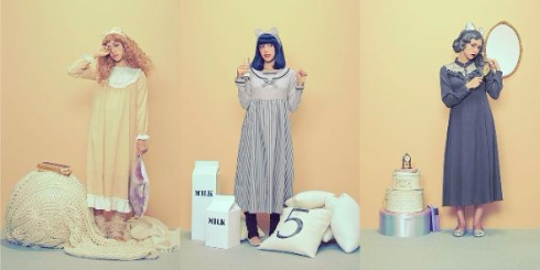 猫擬人化ナイティドレス