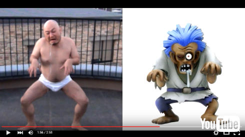 ハリウッドザコシショウさんのモノマネ「くさったしたい」