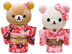 コリラックマ　ぬいぐるみ　着物 リラックマ コリラックマ ぬいぐるみ 着物 - メルカリ