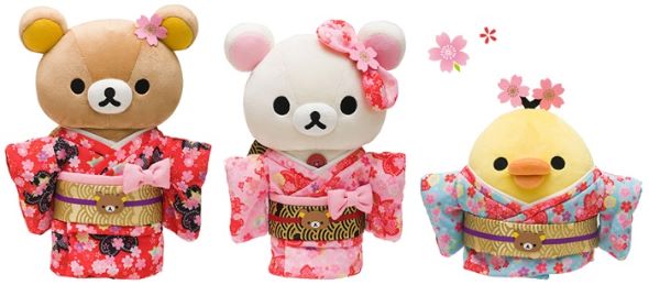 これが日本の”カワイイ”ですよ！ 艶やかな着物姿のリラックマや