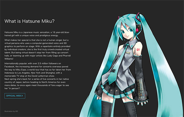 北米ツアー公式サイトより