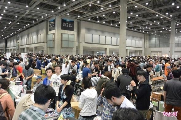 ゲームマーケット2015秋の会場はさらに広い東4ホールに