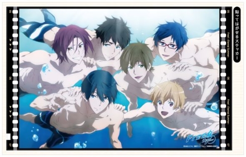 Free! ハイスピード 半券キャンペーン 色紙 Free! ハイスピード 半券キャンペーン 色紙 Free! ハイスピード