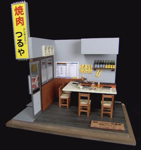 孤独のグルメジオラマ