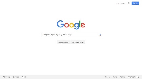 スター・ウォーズGoogle検索