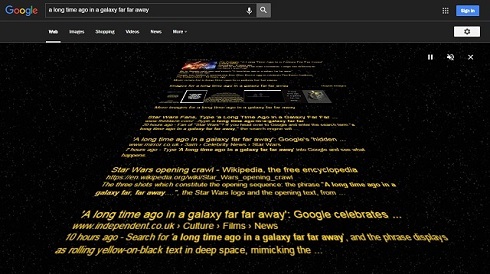 スター・ウォーズGoogle検索