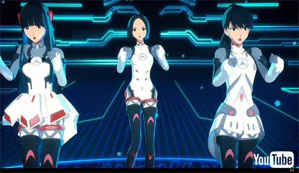 Perfumeの3人が動く！　踊る！