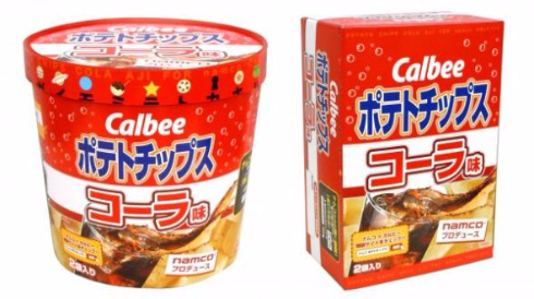 ポテトチップス　コーラ味