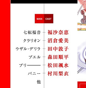 映画版のキャスト