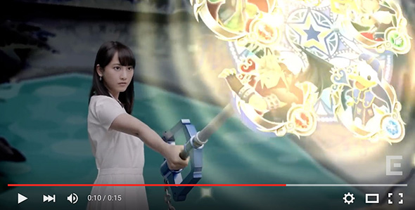 魔方陣を繰り出す様子もまた凛々しい