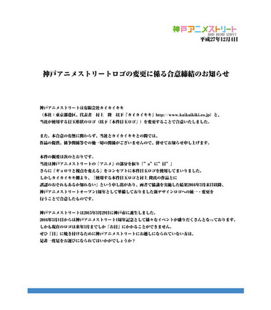 神戸アニメストリート