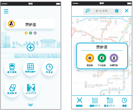  表参道駅と日本橋駅で実証実験