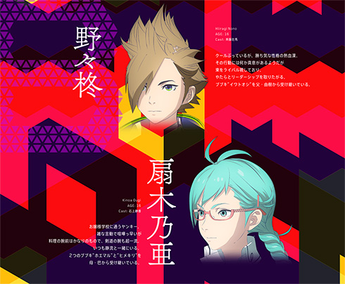 発表されたキャラクターとキャスト陣