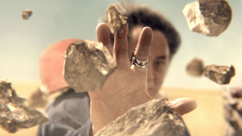 りゅうおうが石を止める