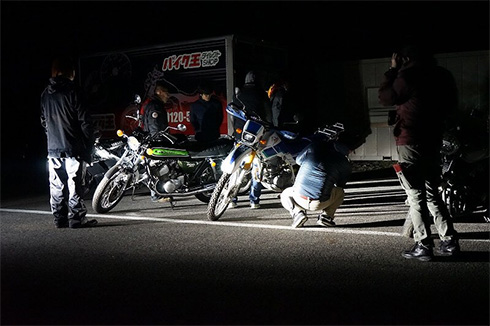 ツインリンクもてぎでの録音風景