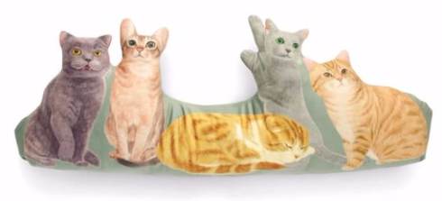 猫まみれハーレムクッション