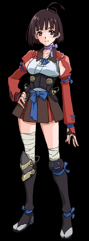 ヒロインの無名・立ち絵