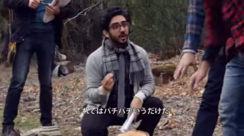 暖炉メイキング