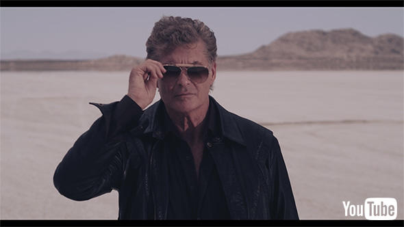 貫禄が増した様子の主演のデビッド・ハッセルホフ