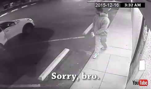 アメリカのタコス店に窃盗