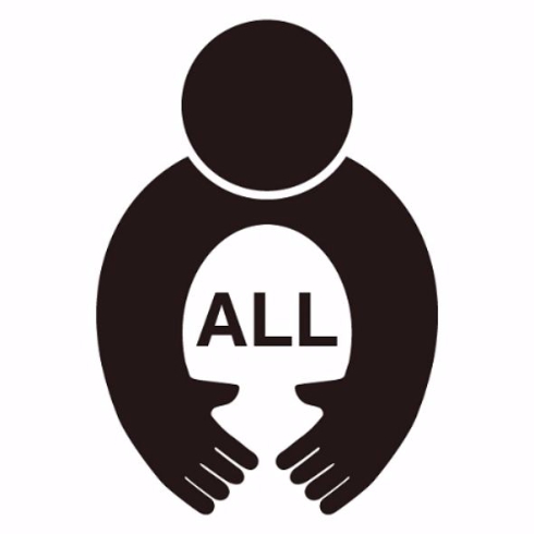 どんな性別でも使えるトイレマーク