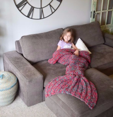 マーメイドブランケット