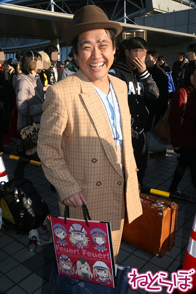 寅さんもコミケ見物に