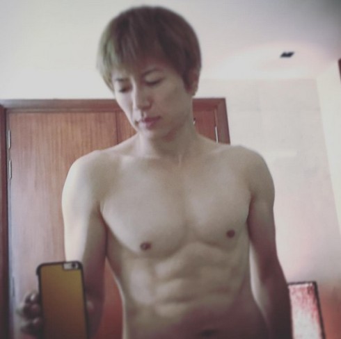 GACKTさんの肉体美