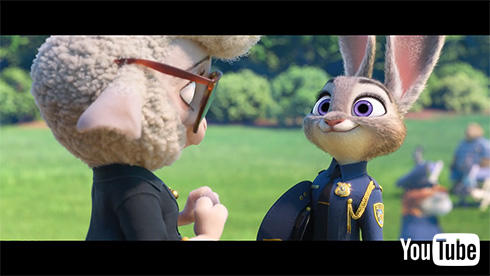 ズートピア初のうさぎの警察官となったジュディですが……