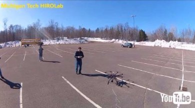 ミシガン工科大学開発のドローン