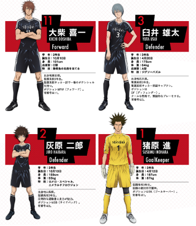 「DAYS」の物語を彩る個性的なメンバーたち