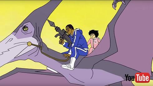 「Mike Tyson Mysteries」後ろに乗るのは義理の娘