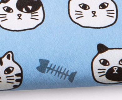 ツンデレにゃん　朱肉付きの印鑑ケース