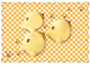 プリンのおしりケーキ