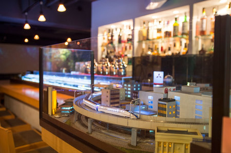 銀座の鉄道バー