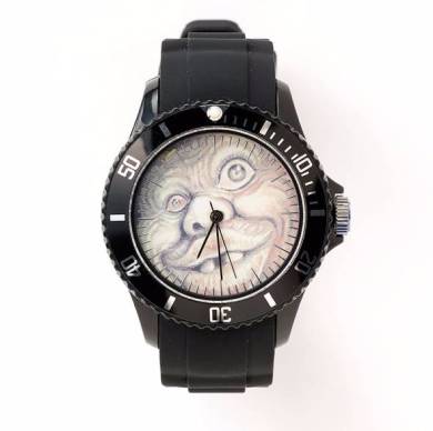 ババアの鼻毛時計