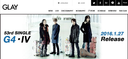 オープニングテーマが収録されているGLAY53枚目のニューシングルは1月27日リリース