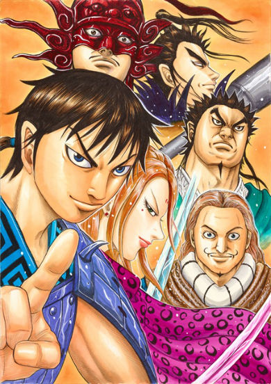 「山手線キングダム展」では原泰久さん秘蔵の貴重なカラー原画も