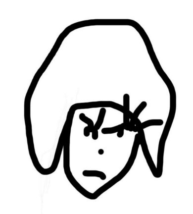 Fukaseさんによるきゃりーぱみゅぱみゅさんの似顔絵