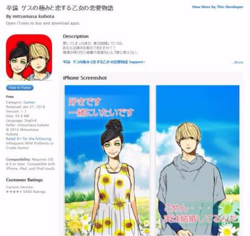 卒論 ゲスの極みと恋するオトメの恋愛物語